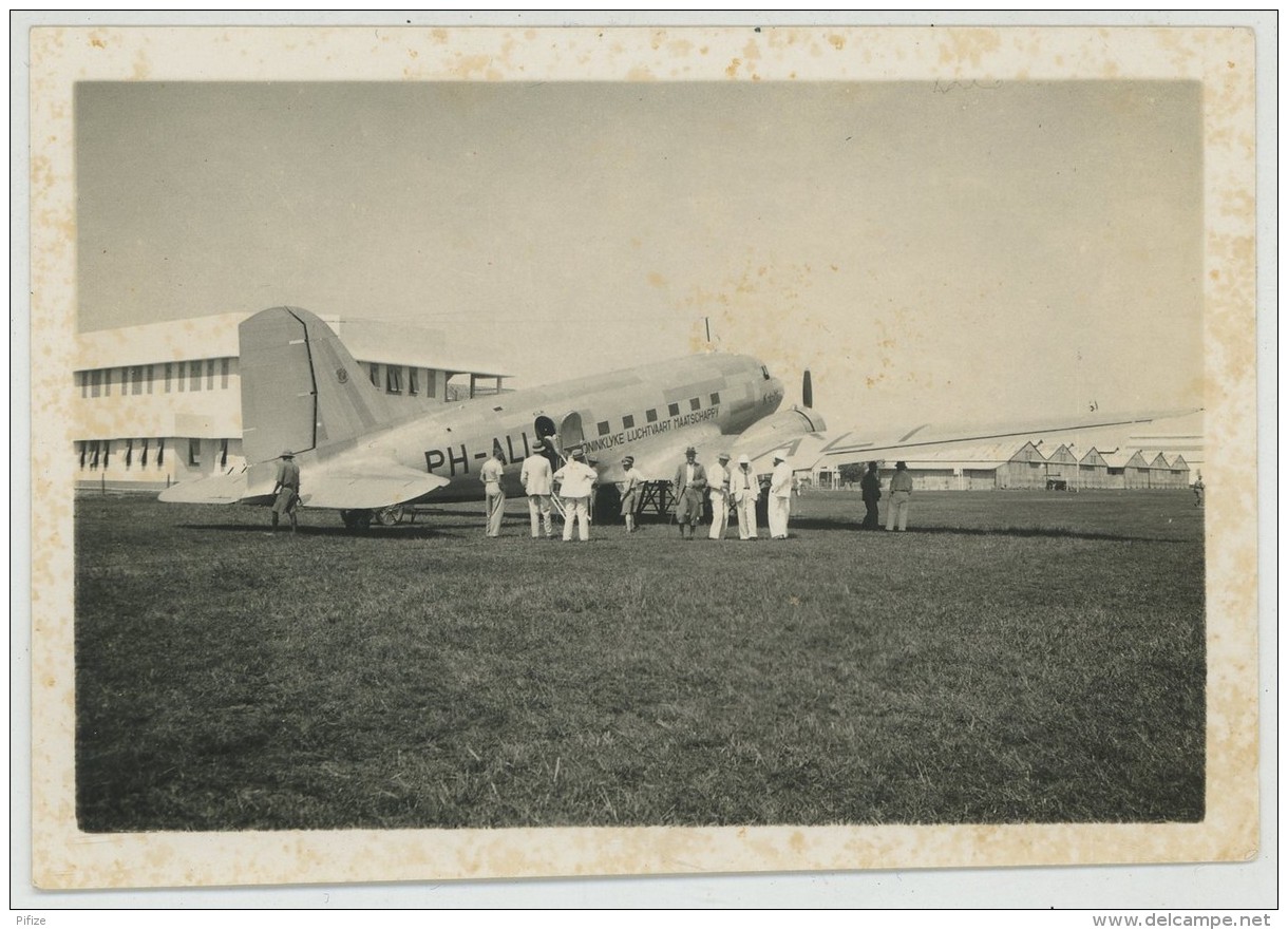 Aviation . Avion De La Compagnie KLM En 1936 . Thaïlande ? - Aviation