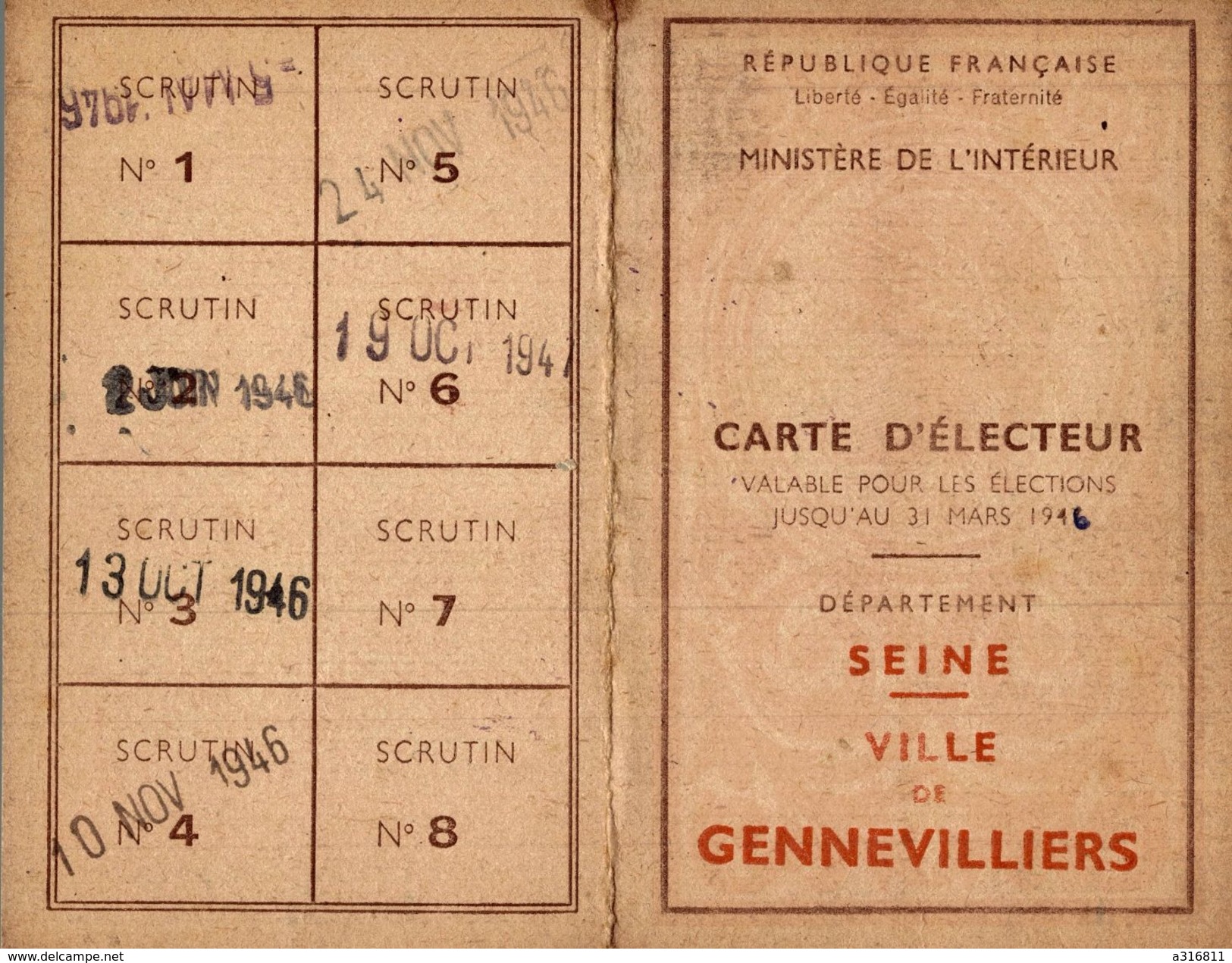 CARTE D ELECTEUR  1901  AVEC CARTE DE CHARBON  A L INTERIEURE - Other & Unclassified