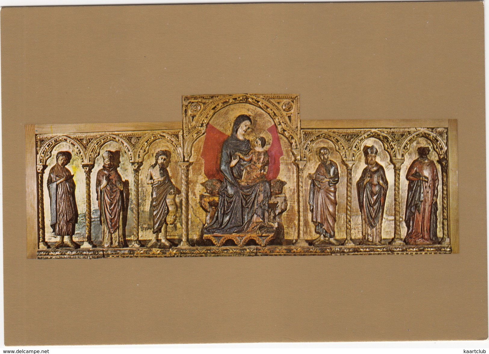 Trogir - Benedictine's Convent : Madonna With Child And Saints XV And XVI Century - (Croatia) - Kroatië