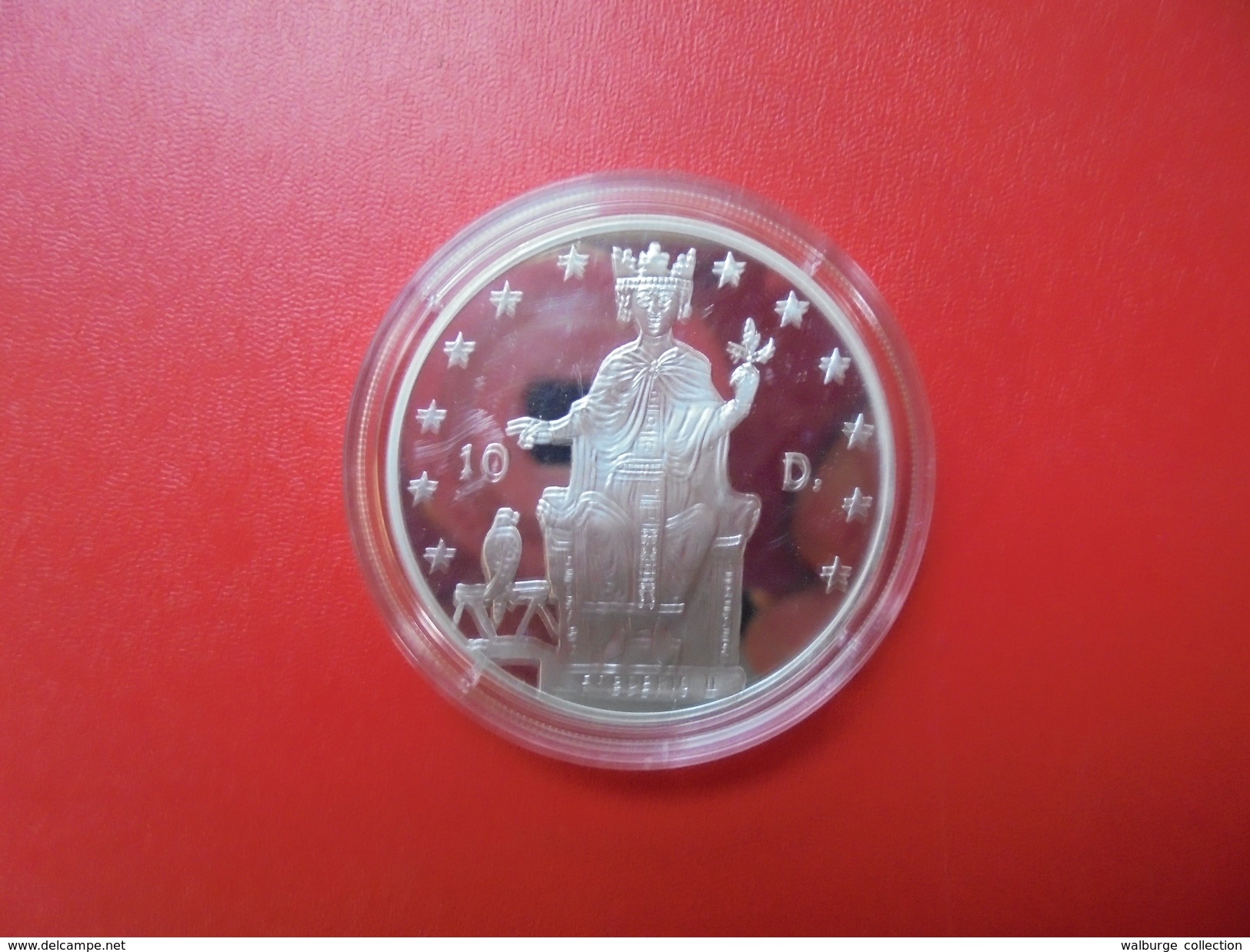 ANDORRE 10 DINERS  ARGENT 1996 PROOF - Andorra