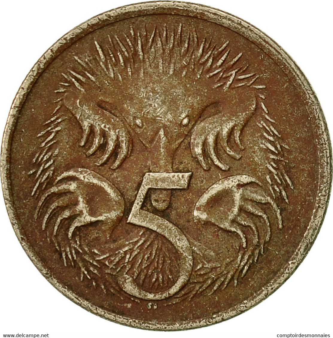 Monnaie, Australie, Elizabeth II, 5 Cents, 1982, TTB, Copper-nickel, KM:64 - 5 Cents