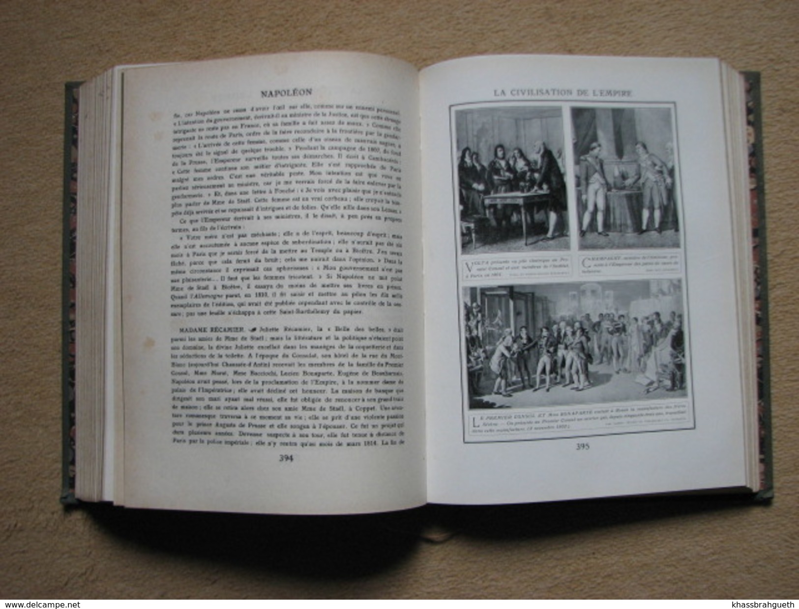 G.LACOUR-GAYET - MERVEILLES DE L'EPOPEE NAPOLEONIENNE - HACHETTE (1921)