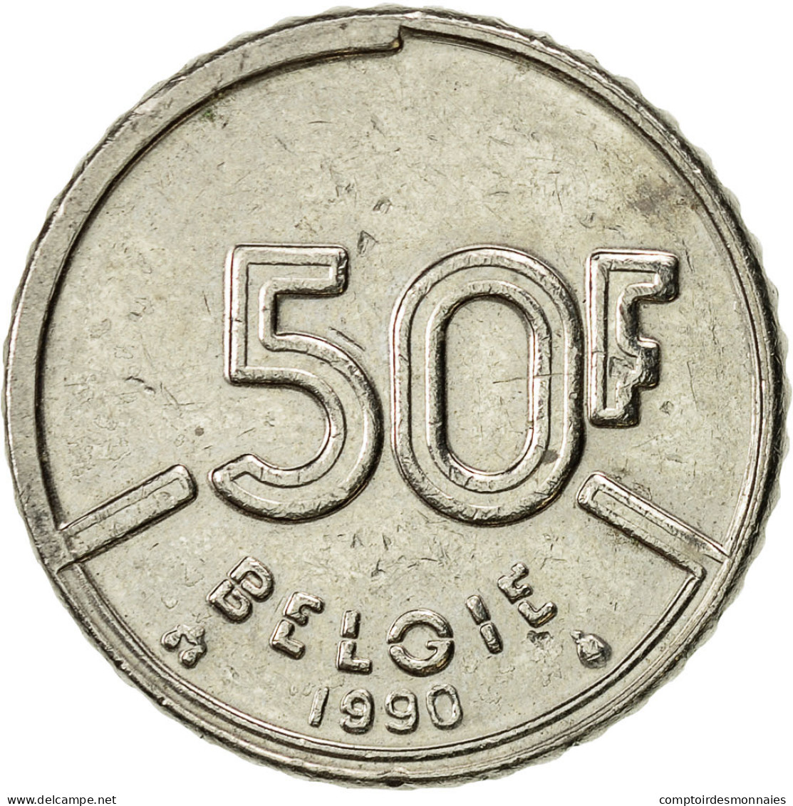 Monnaie, Belgique, Baudouin I, 50 Francs, 50 Frank, 1990, Bruxelles, Belgium - 50 Frank