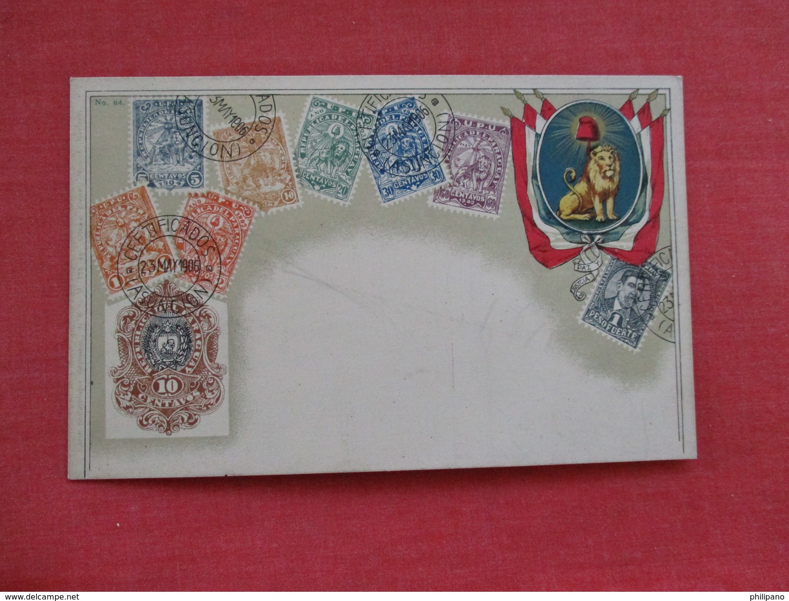 Paraguay     Stamps -- Paper Residue Back     Ref 2765 - Stamps (pictures)