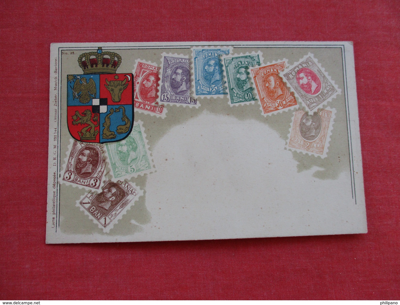 Romania    Stamps -- Paper Residue Back     Ref 2765 - Timbres (représentations)