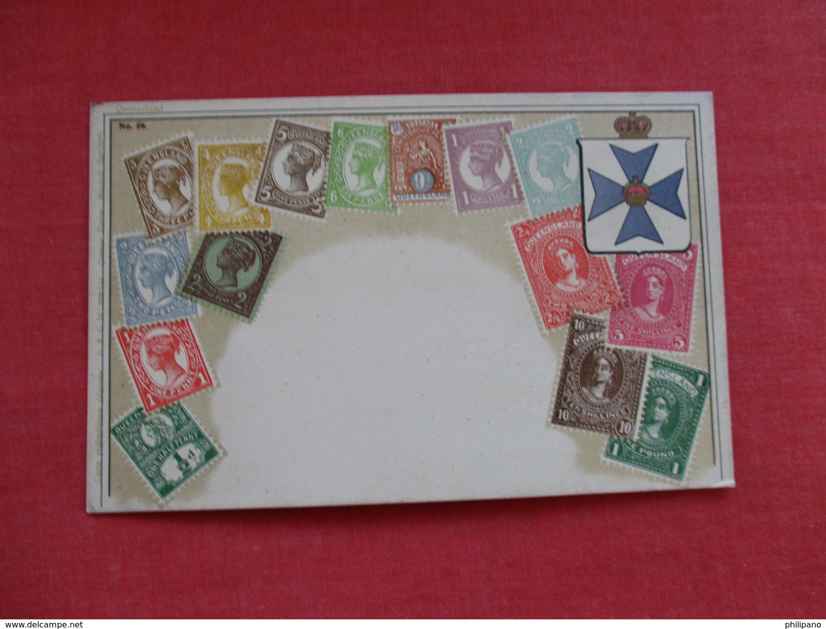 Queensland Stamps -- Paper Residue Back     Ref 2765 - Stamps (pictures)