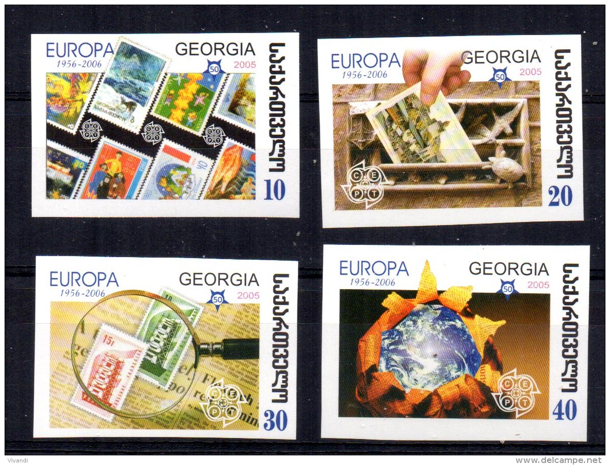 Georgia - 2006 - 50th Anniversary Of Europa Stamps (Imperf) - MNH - Georgia