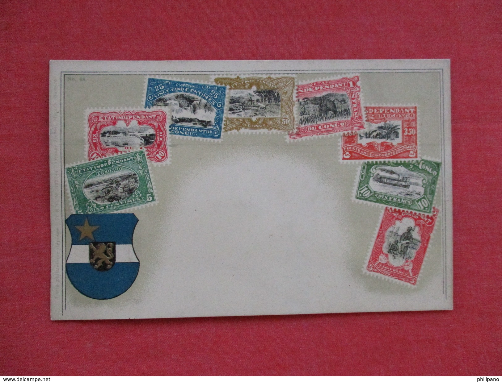 Independent Du Congo   Stamps -- Paper Residue Back     Ref 2765 - Sellos (representaciones)
