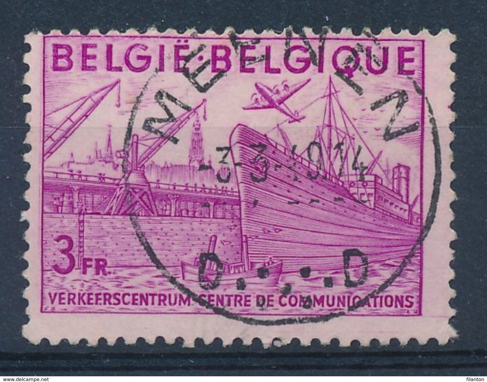 BELGIE - OBP Nr 770- Export - Cachet  "MECHELEN" Litt. D - (ref. ST-735) - 1948 Export