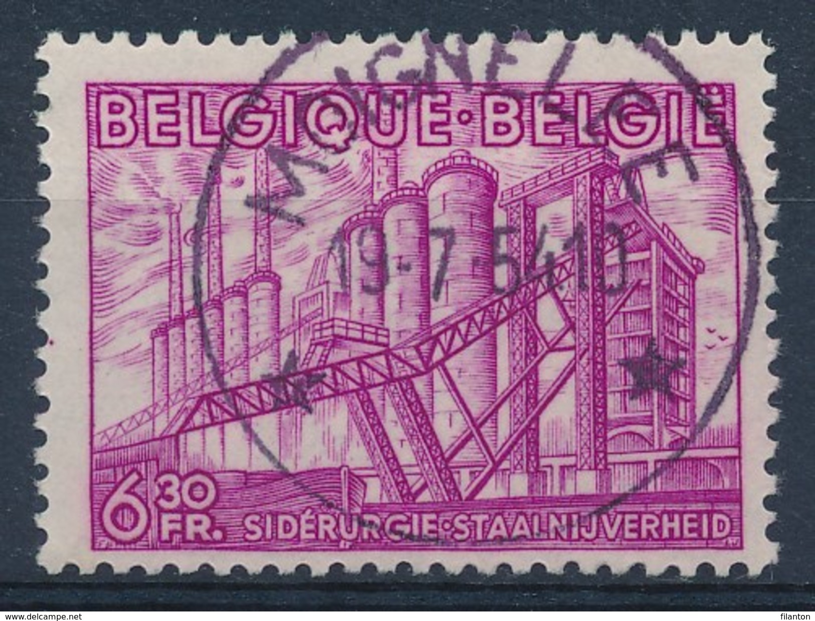 BELGIE - OBP Nr 766- Export - Cachet Depot-relais  "MOIGNELÉE" - (ref. ST-736) - 1948 Export