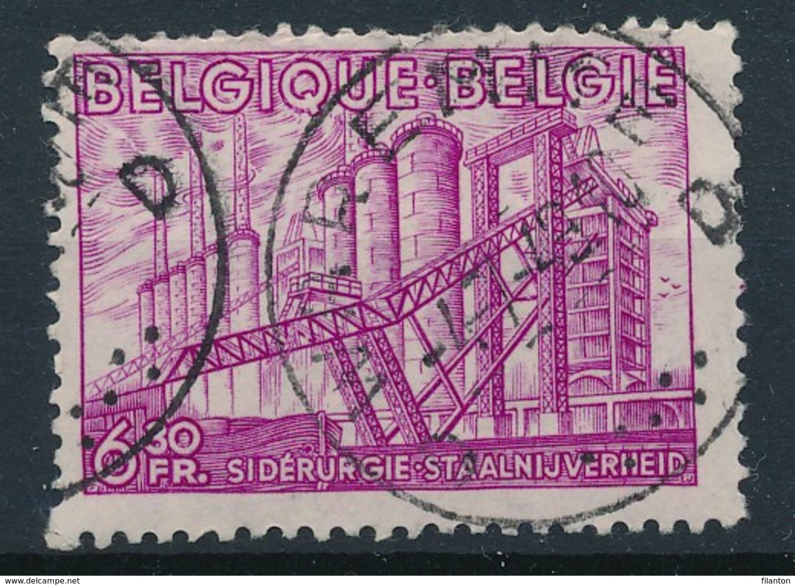 BELGIE - OBP Nr 766 - Export - Cachet  "WAREMME" Litt. D - (ref. ST-752) - 1948 Export