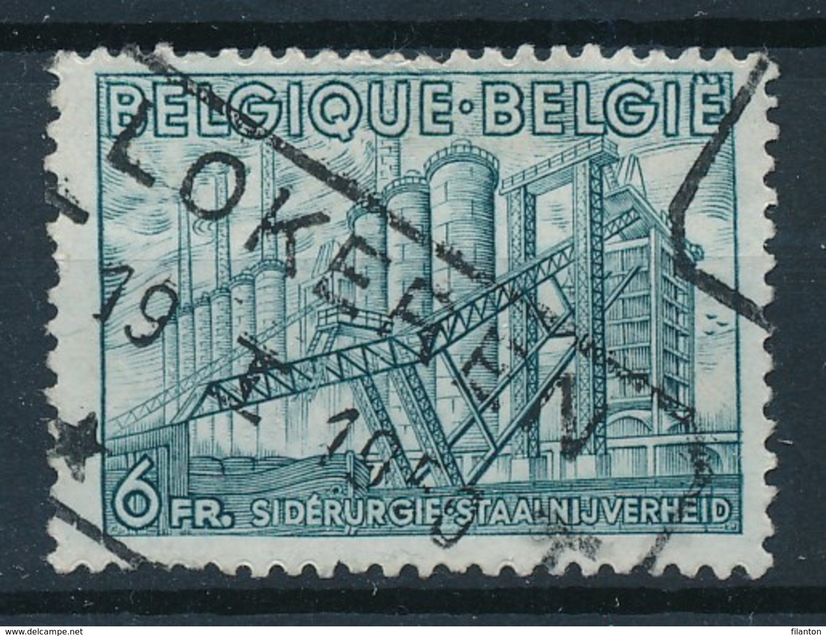 BELGIE - OBP Nr 772 - Export - Telegraafstempel  "LOKEREN"  - (ref. ST-753) - 1948 Export