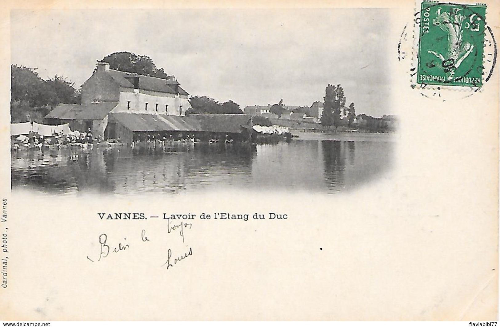 VANNES - ( 56 ) - Lavoir De L'Etang Du Duc - Vannes