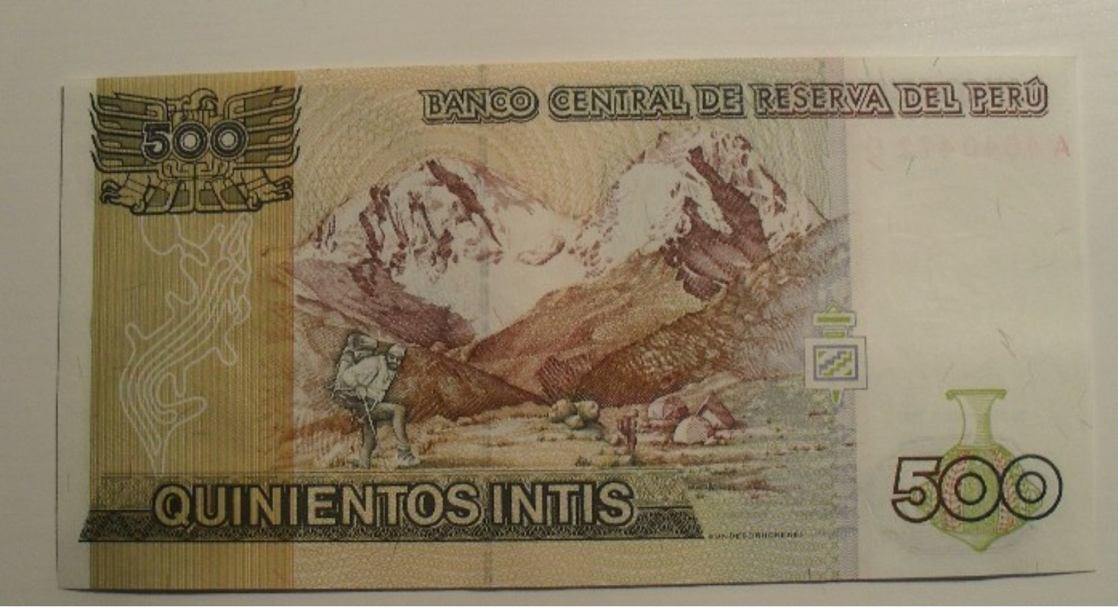 1987 - Pérou - Peru - 500 INTIS, 26 De Junio De 1987, A 46404720 - Pérou