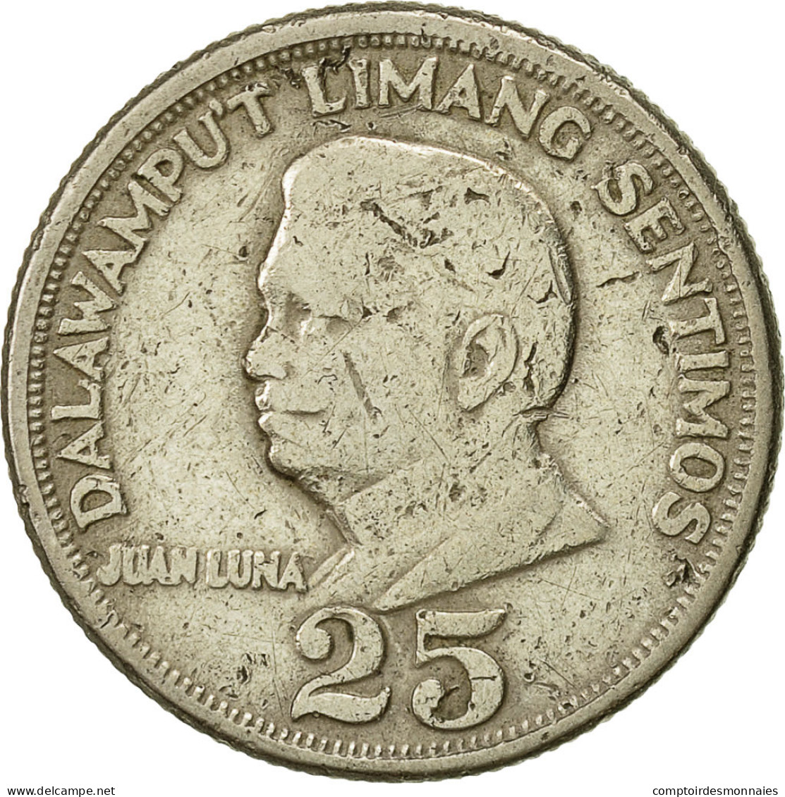 Monnaie, Philippines, 25 Sentimos, 1971, TTB, Copper-Nickel-Zinc, KM:199 - Philippines