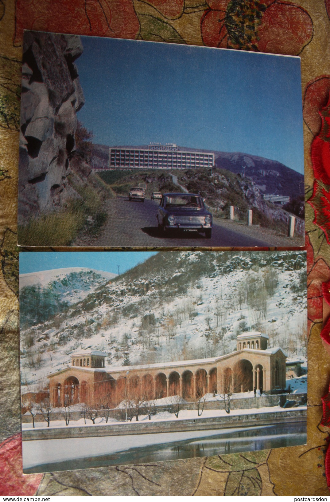 Armenia. Jermuk. 2 Postcards Lot - OLD USSR PC 1978 Stationery - Armenia