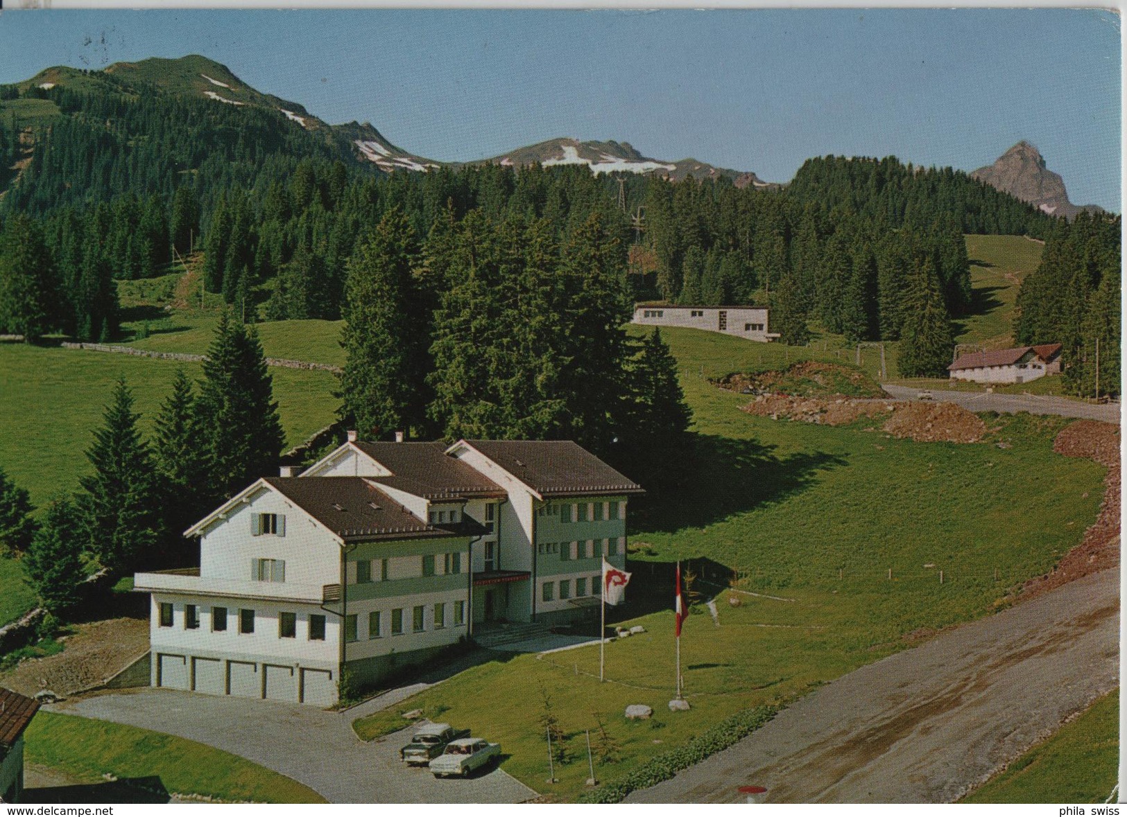 Flumserberg - Baselbieter Turnerhaus, 8891 Tannenbodenalp SG - Photo: A. Steinemann - Stein