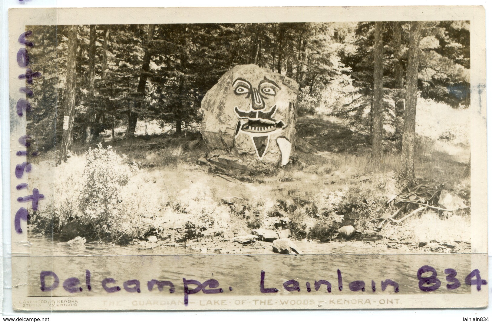 - The GUARDIAN LAKE Of The Woods - Kenora- Ont, Québec, Non écrite, Petit Format, Glacée, Bon état, TBE, Scans. - Other & Unclassified