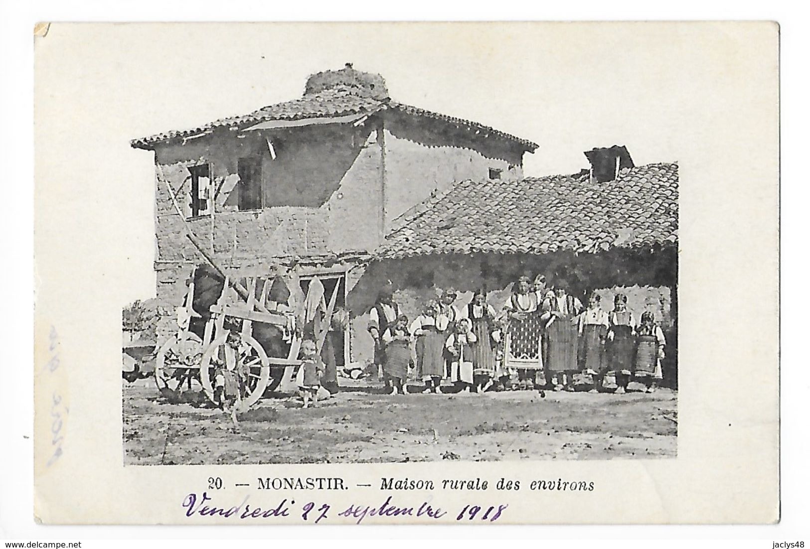 MONASTIR (Bitola) - Maison Rurale Des Environs   - L 1 - Macédoine Du Nord