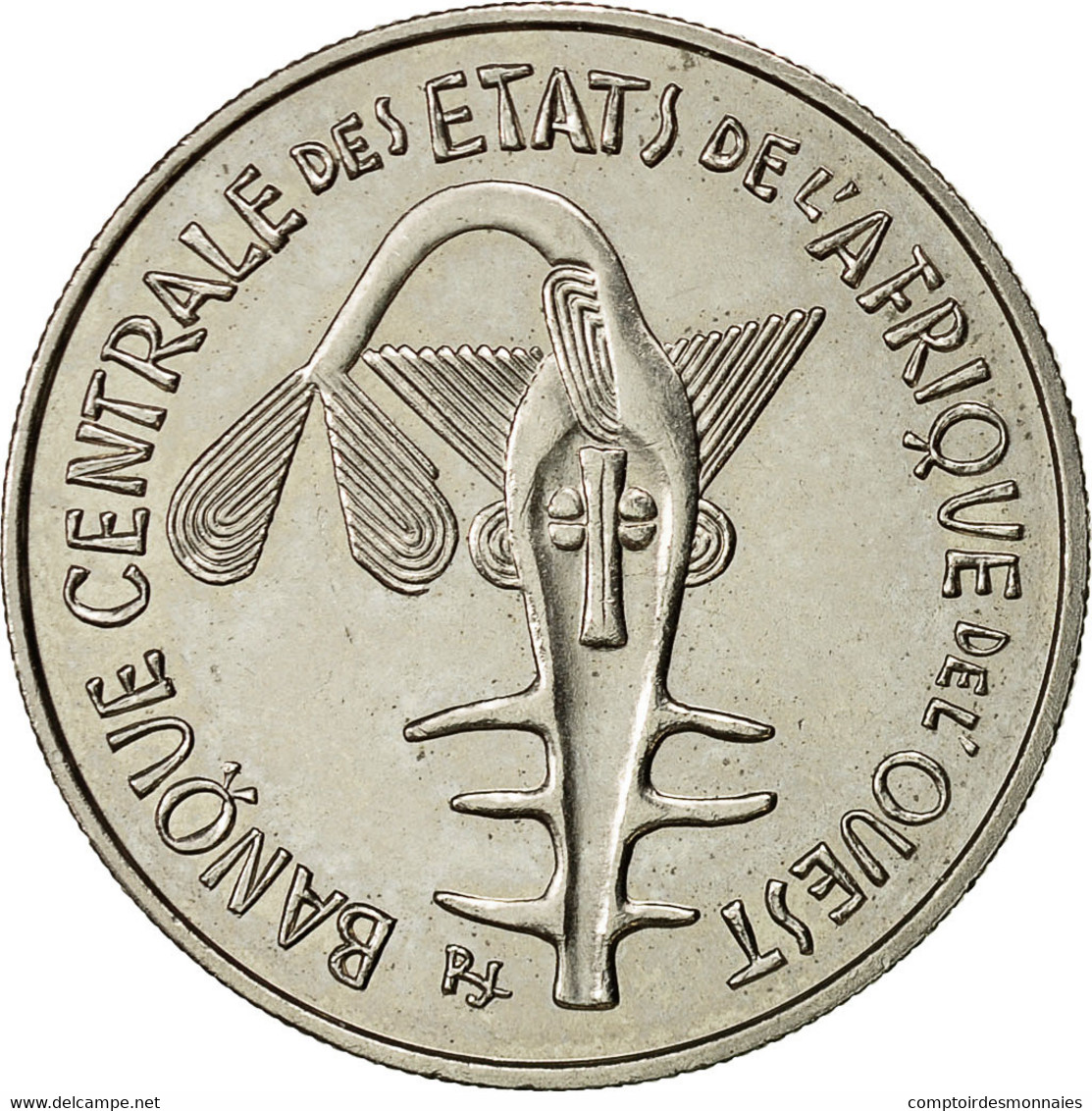 Monnaie, West African States, 100 Francs, 1971, TTB+, Nickel, KM:4 - Costa De Marfil