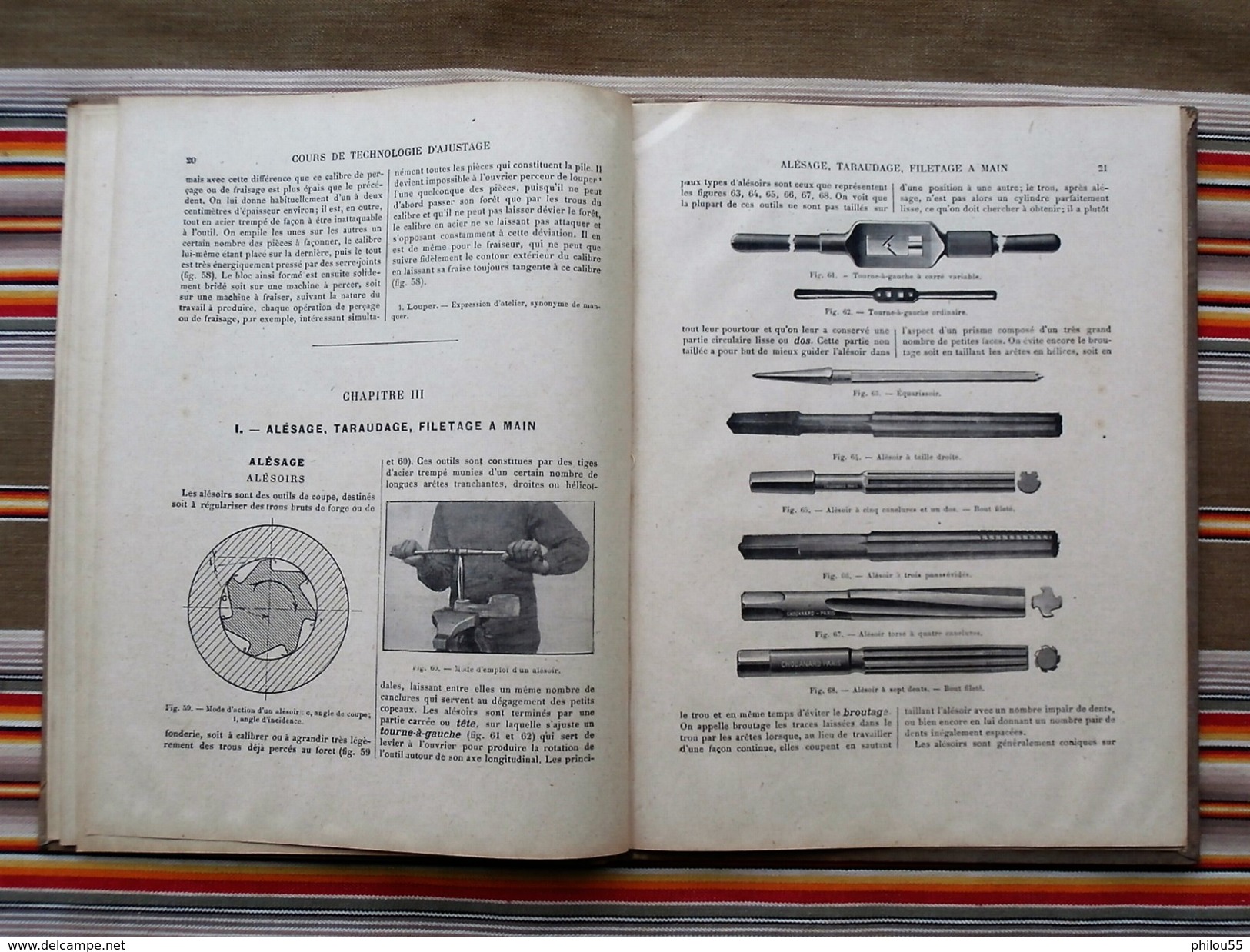 Technologie d'Ajustage Travail a la Main R. CAILLAUD Delagrave 1920