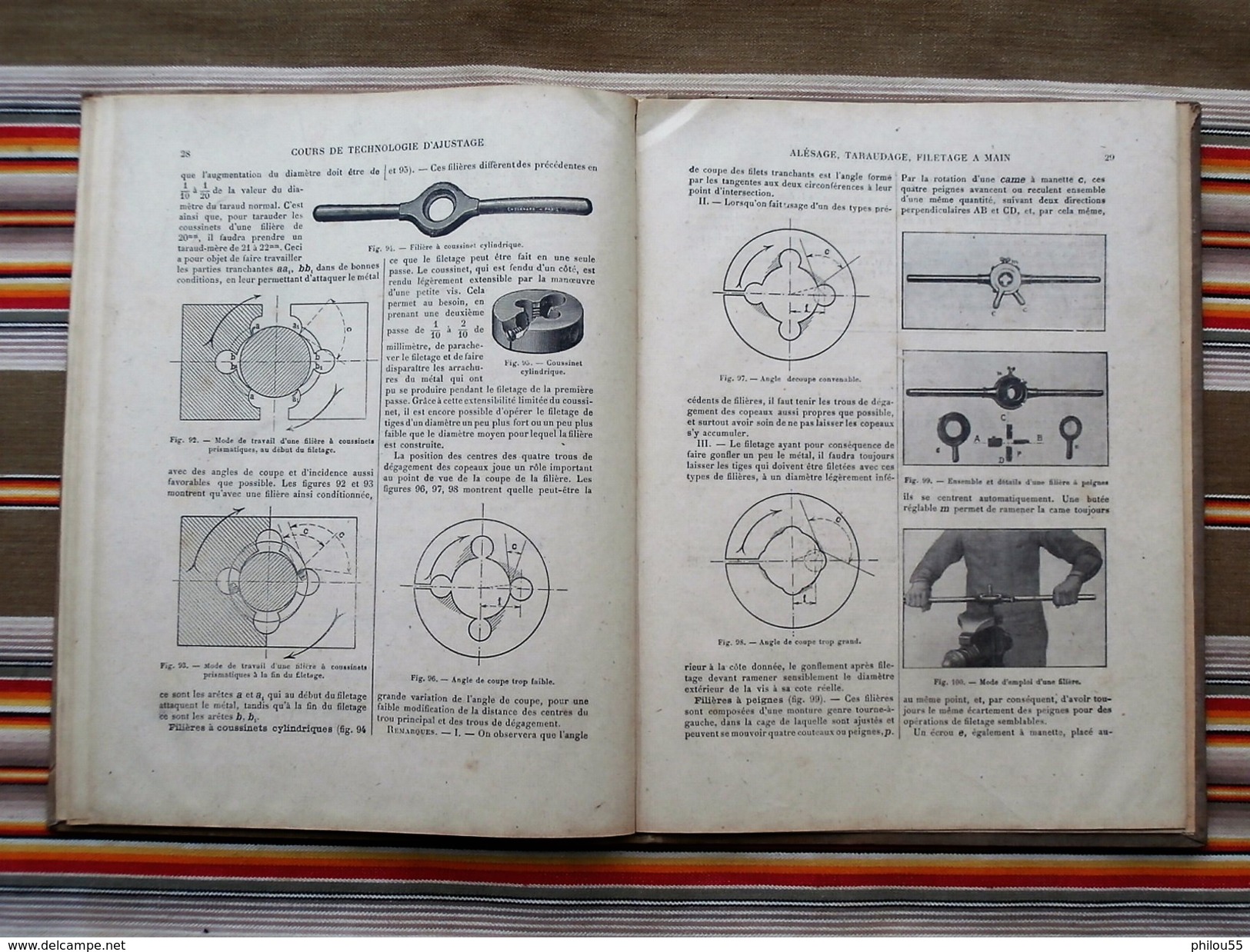 Technologie d'Ajustage Travail a la Main R. CAILLAUD Delagrave 1920