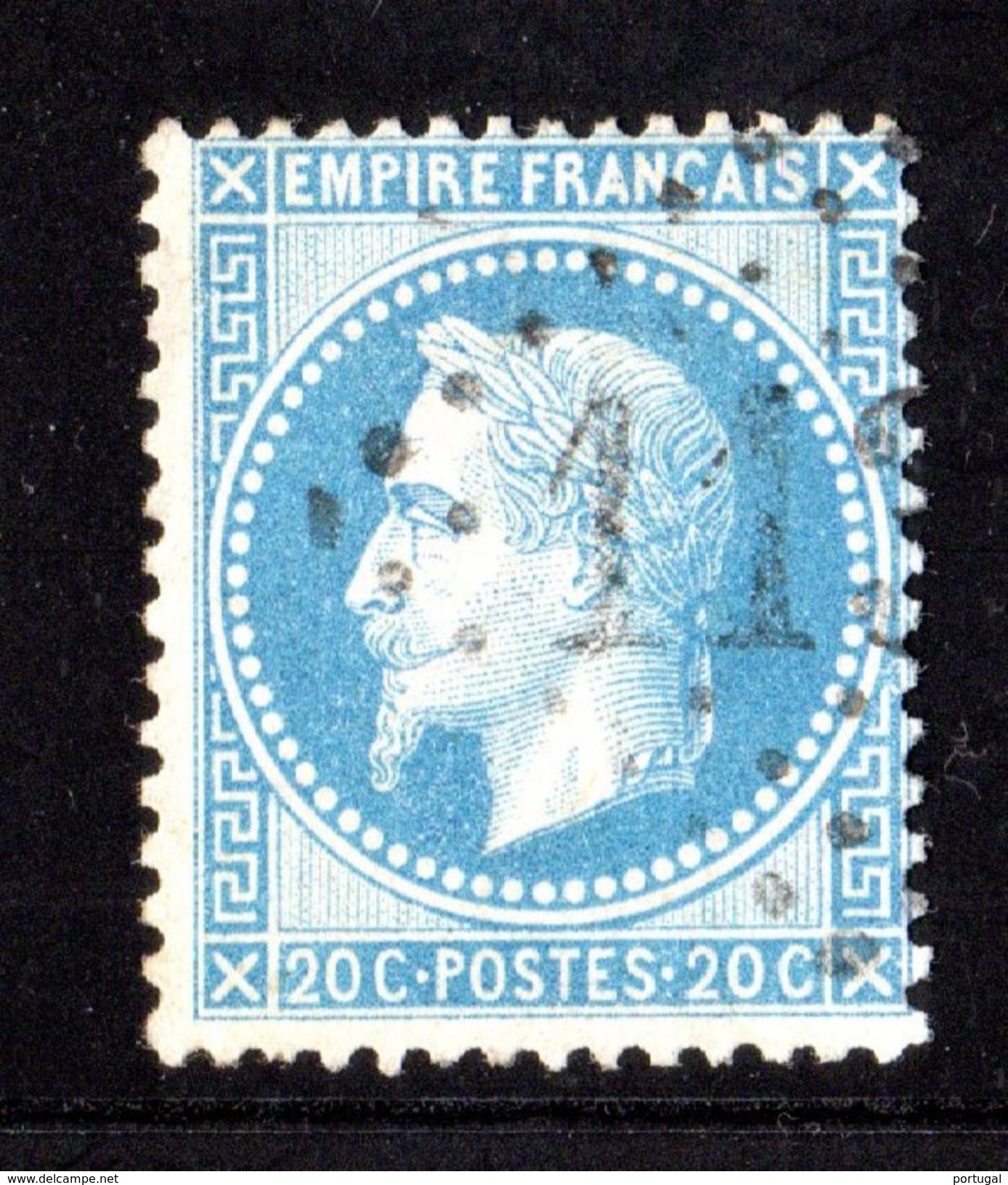 N° 29B  - 1863-1870 Napoléon III Lauré - 1863-1870 Napoléon III Lauré