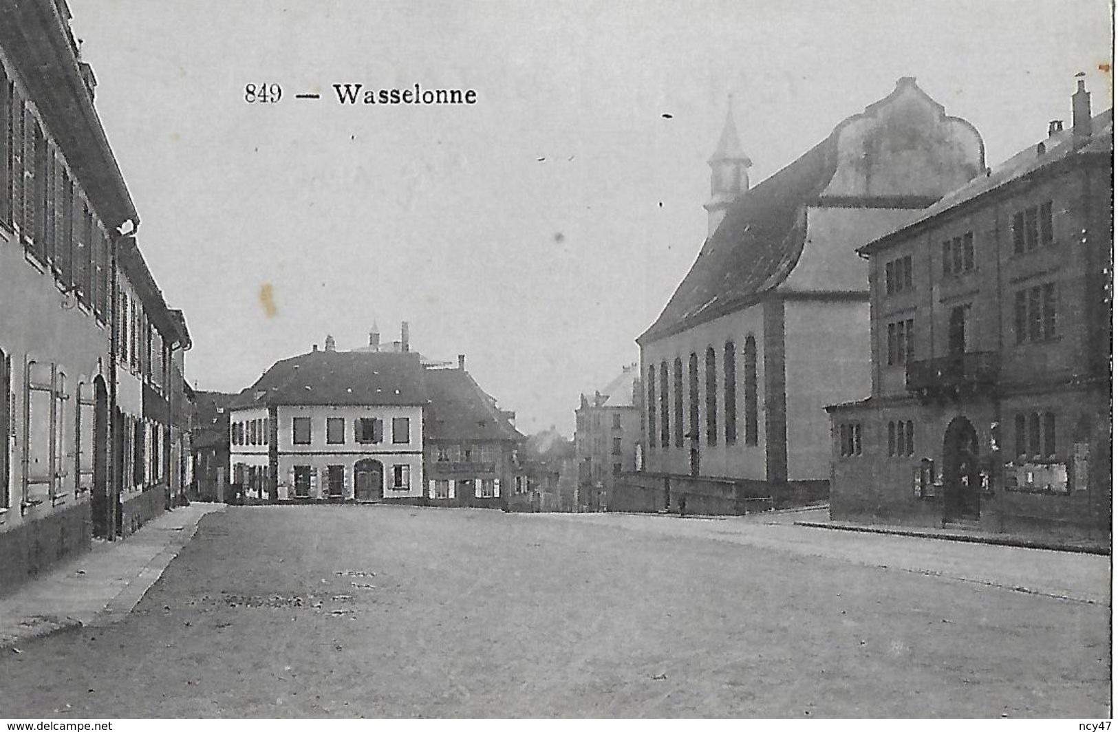 CPA (67)  WASSELONNE.  La Grande Rue. ..I 909 - Wasselonne