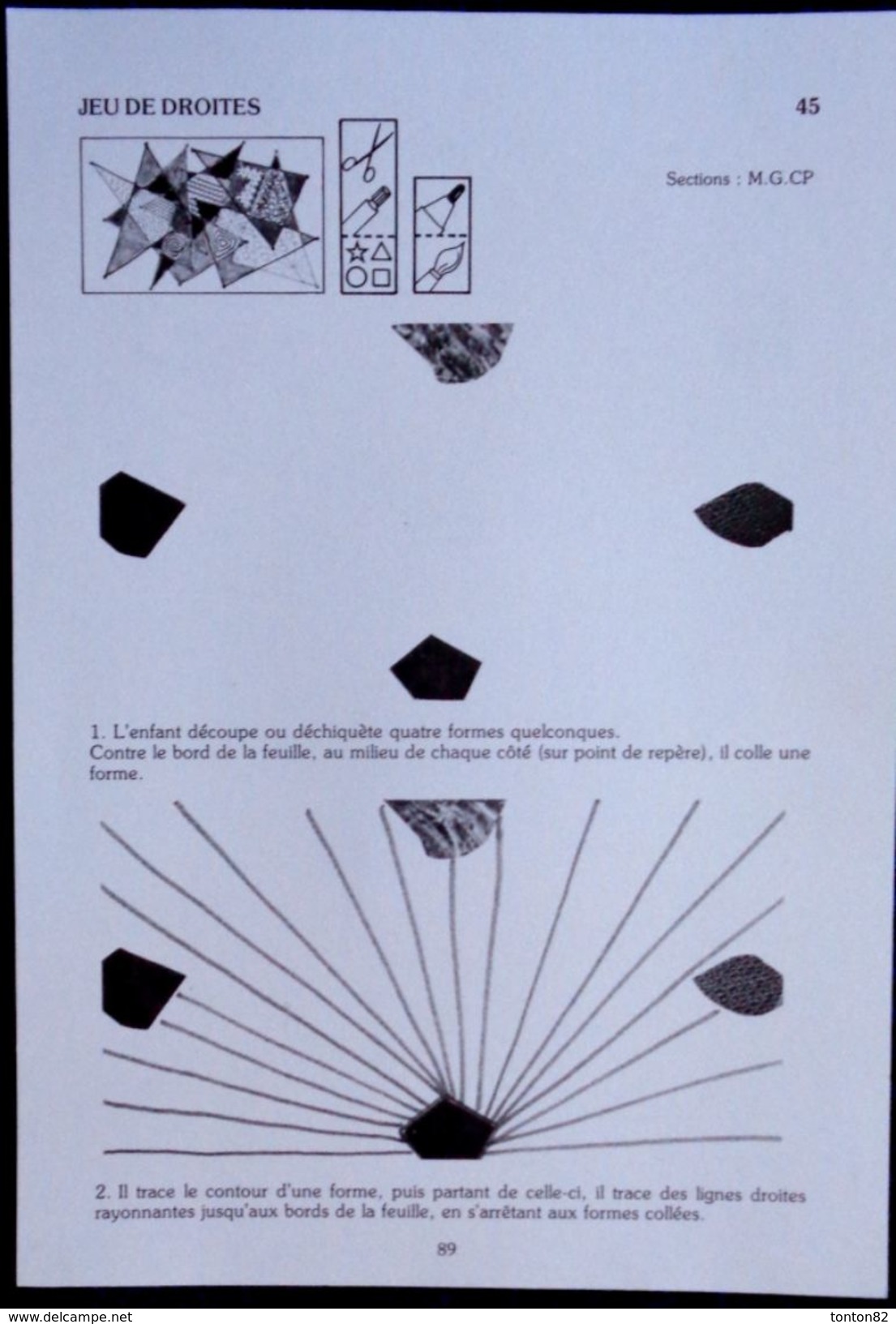 Jeannine Villani - Fiches d'activités graphiques - Nathan .