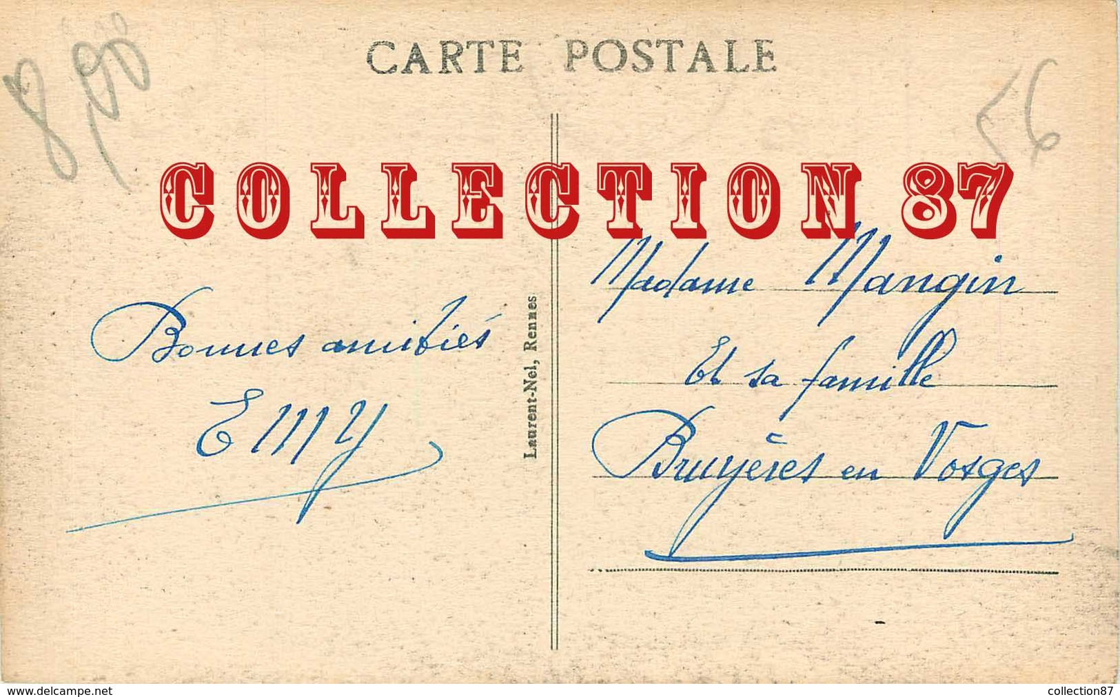 DOLMEN et MENHIRS - 9 CARTES ANCIENNES à PETIT PRIX - PIERRE MEGALITHIQUE MEGALITHE - MENHIR - VISUELS TOUS VISIBLES