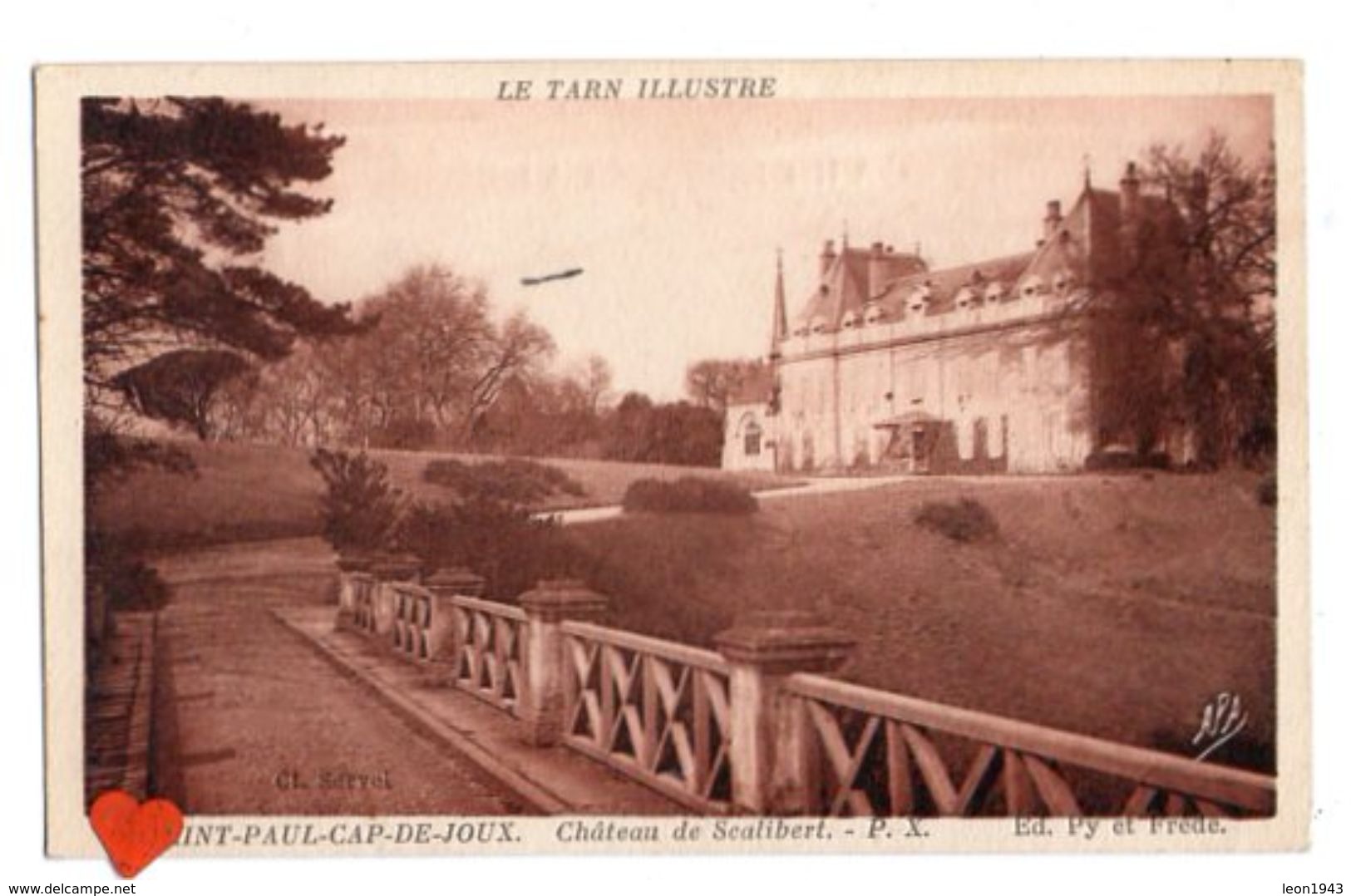 19241-LE-81-LE TARN ILLUSTRE--SAINT-PAUL-CAP-DE-JOUX-Château De Scalibert - Saint Paul Cap De Joux