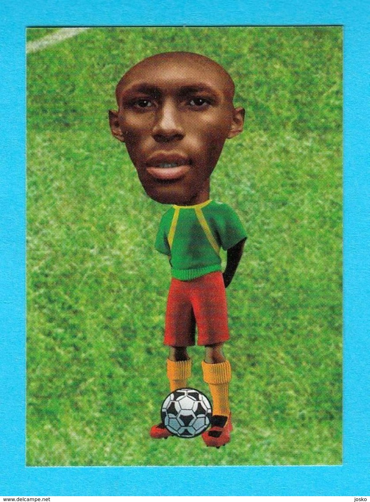 STEPHANE M'BIA (Olympique De Marseille ) 2010 World FootballStars STICKER MINT UNUSED Hebei China Fortune FC Trabzonspor - Trading Cards