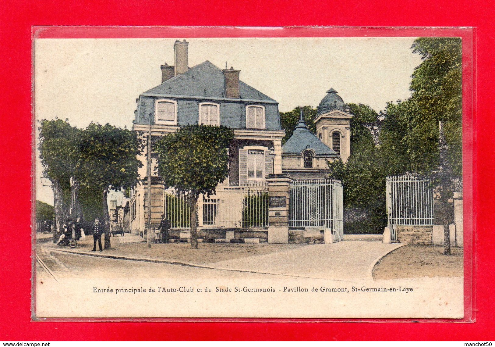 78-CPA SAINT GERMAIN EN LAYE - PAVILLON DE GRAMONT - AUTO-CLUB - (N°3200) - St. Germain En Laye