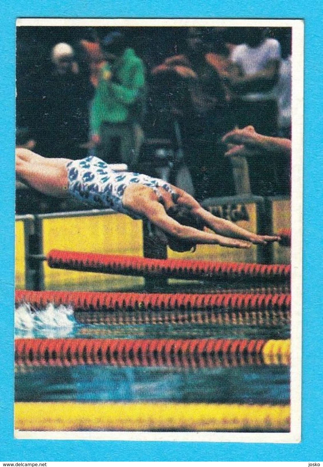 SWIMMING Mediterranean Games '79 MINT CARD Natation Natacion Schwimmen Nuoto Jeux Mediterraneens Giochi Del Mediterraneo - Other & Unclassified