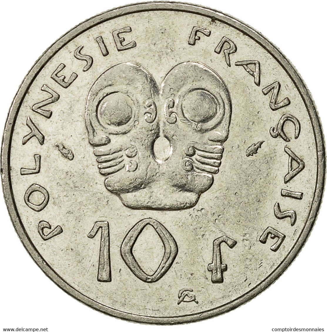 Monnaie, French Polynesia, 10 Francs, 1991, Paris, TTB+, Nickel, KM:8 - Französisch-Polynesien