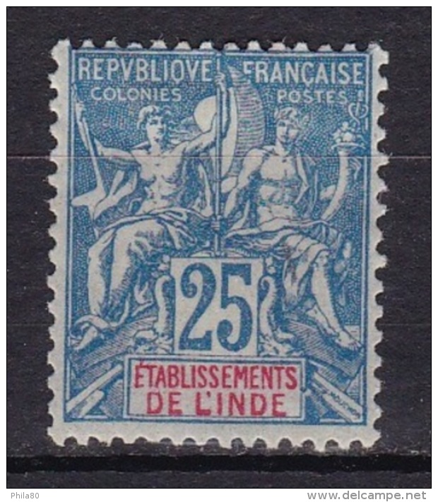 Inde N°16 * - Unused Stamps