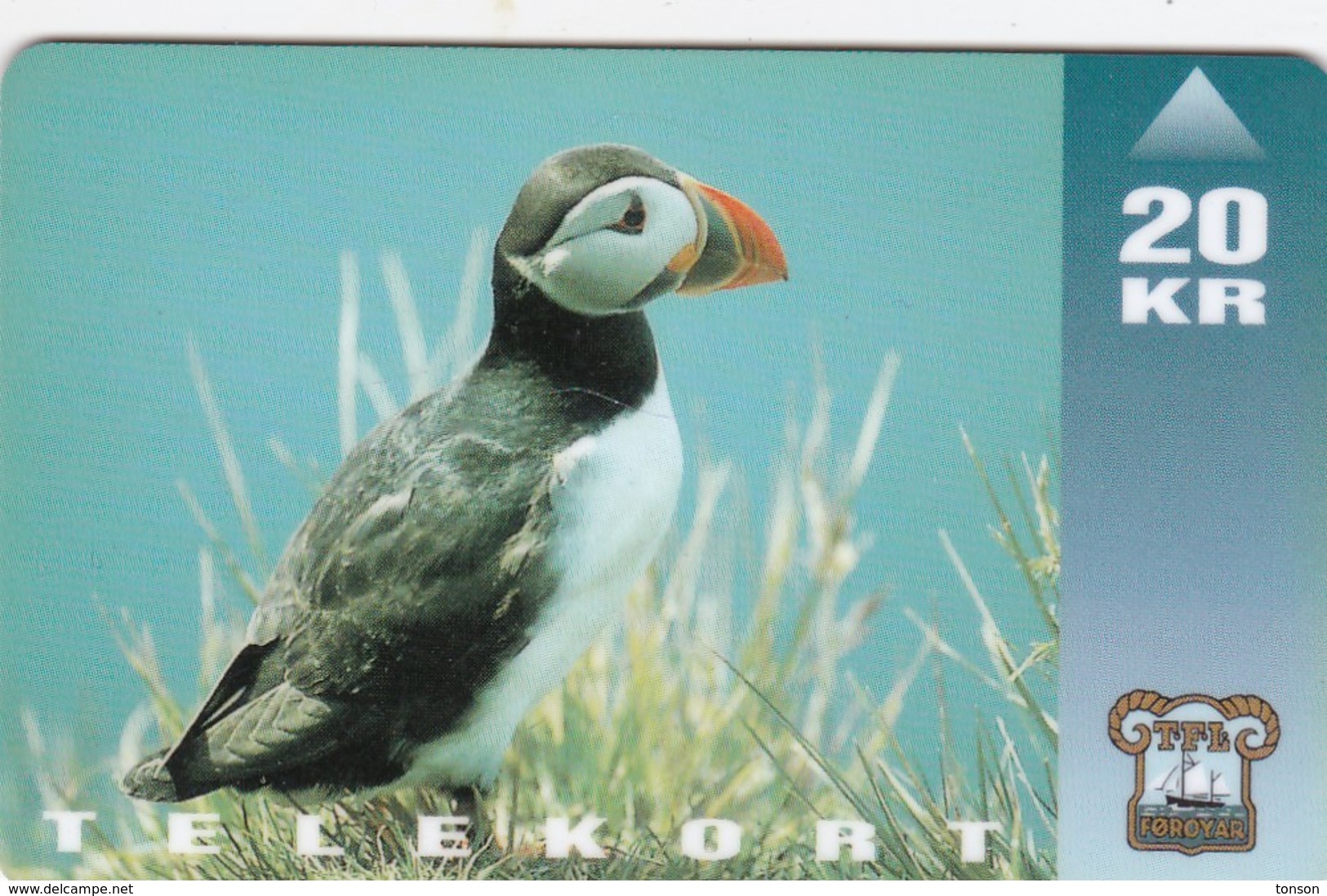 Faroe Islands, OD-008, Oystercatcher, Bird, Only 15.000, 2 Scans. - Färöer I.