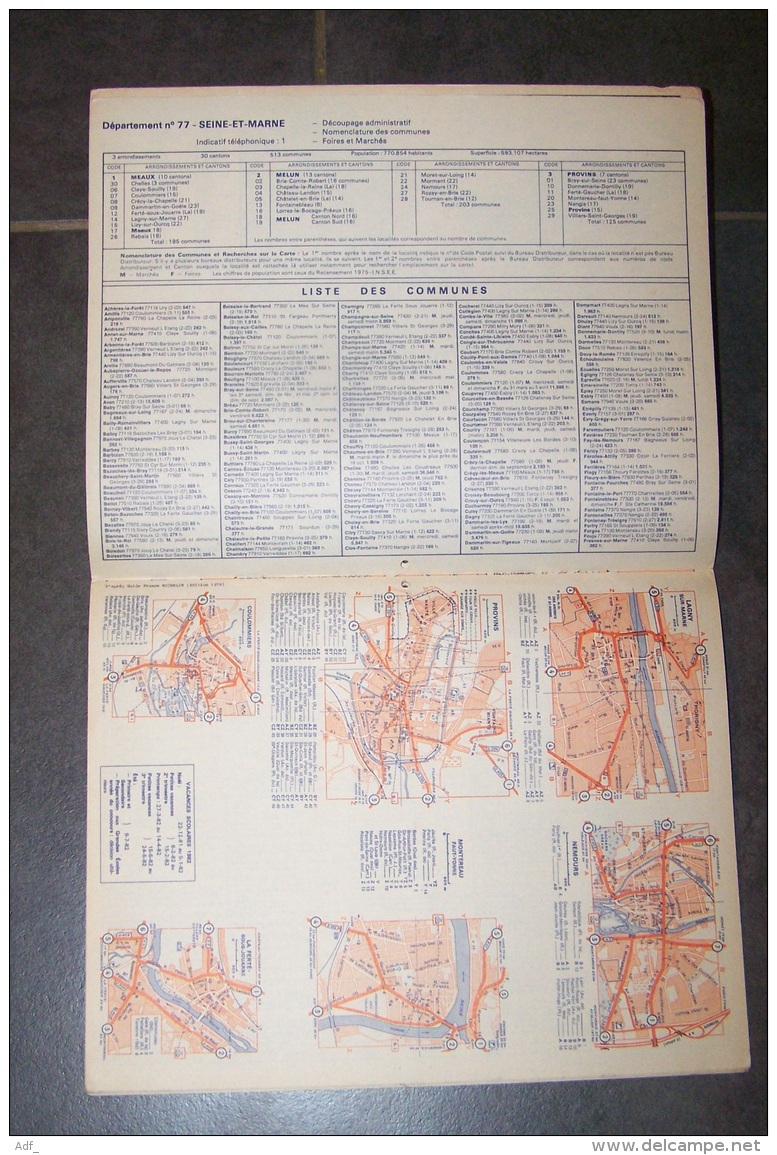 1982 ALMANACH CALENDRIER DES P.T.T, PTT, POSTE, WALT DISNEY PRODUCTIONS, PINOCCHIO, LAVIGNE, ARDENNES 08 - Formato Grande : 1981-90