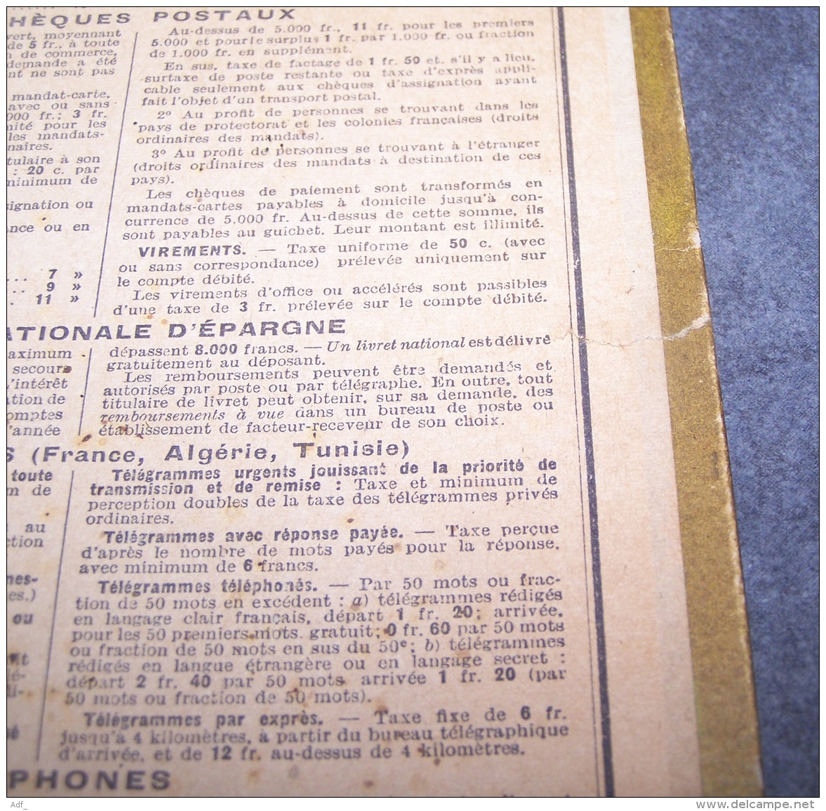 1943 ALMANACH CALENDRIER DES P.T.T, PTT, POSTES , TELEGRAPHES, TELEPHONES, PONT DE PIERRE DE BORDEAUX, ARDENNES 08