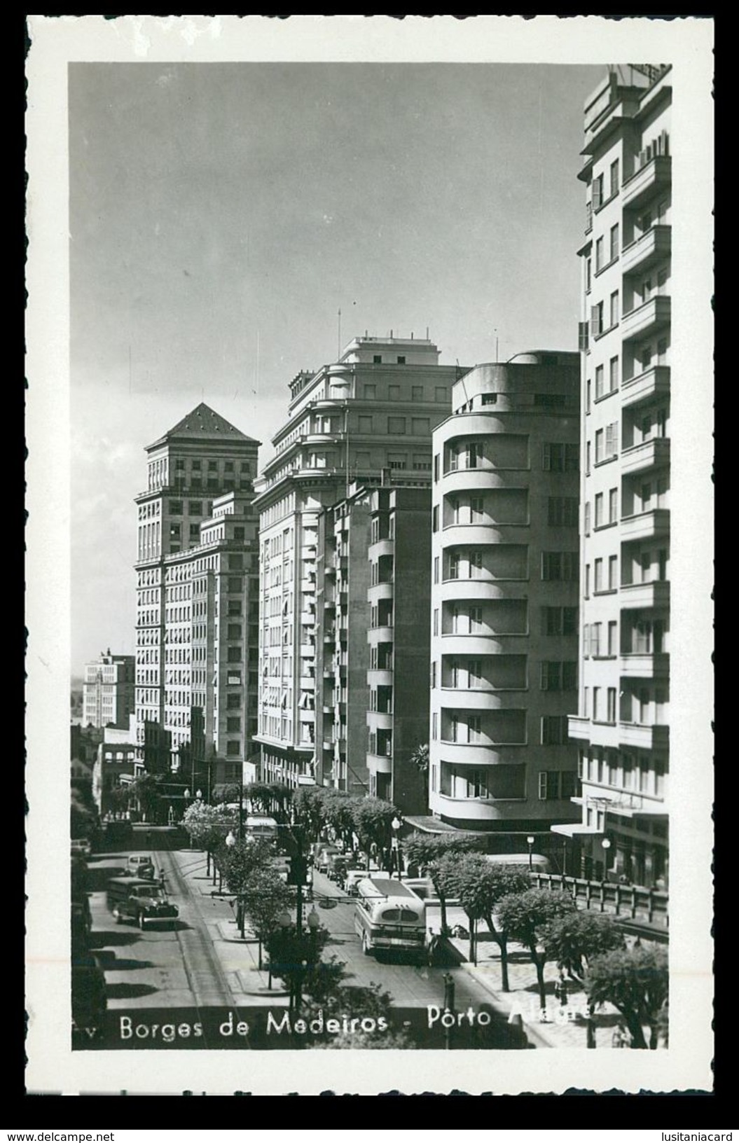 PORTO ALEGRE - Borges De Medeiros ( Ed.Wessel) Carte Postale - Porto Alegre