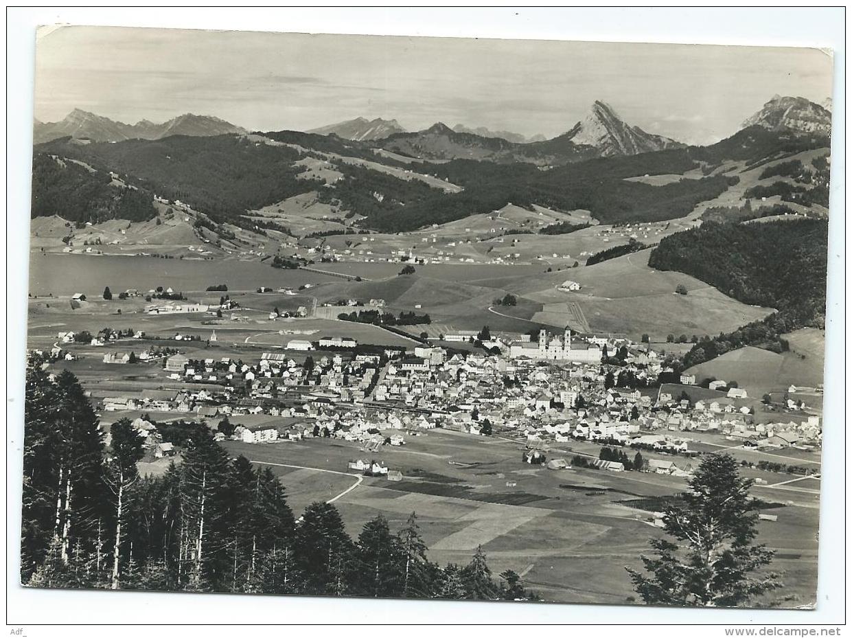 CPSM EINSIEDELN MIT SIHLSEE, CANTON DE SCHWYZ, SUISSE - Einsiedeln