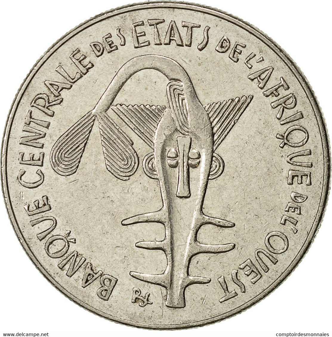 Monnaie, West African States, 100 Francs, 1981, TTB, Nickel, KM:4 - Côte-d'Ivoire