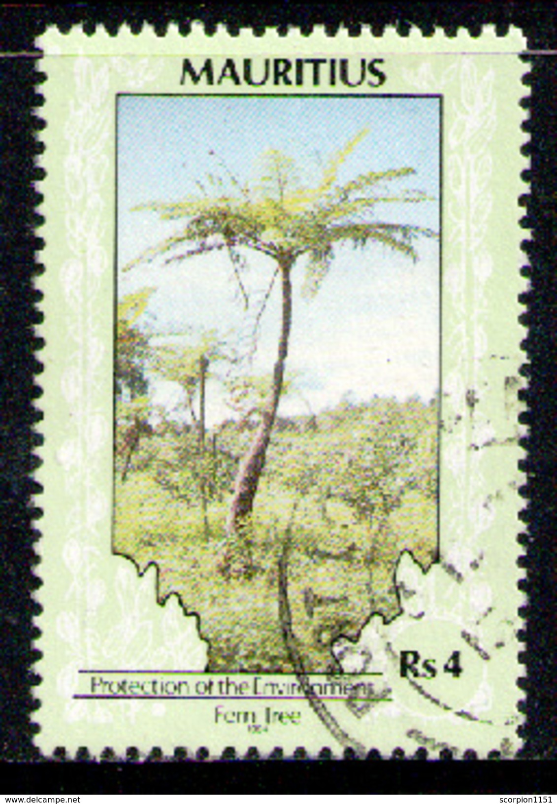 MAURITIUS 1989 - From Set - Used - Mauritius (1968-...)