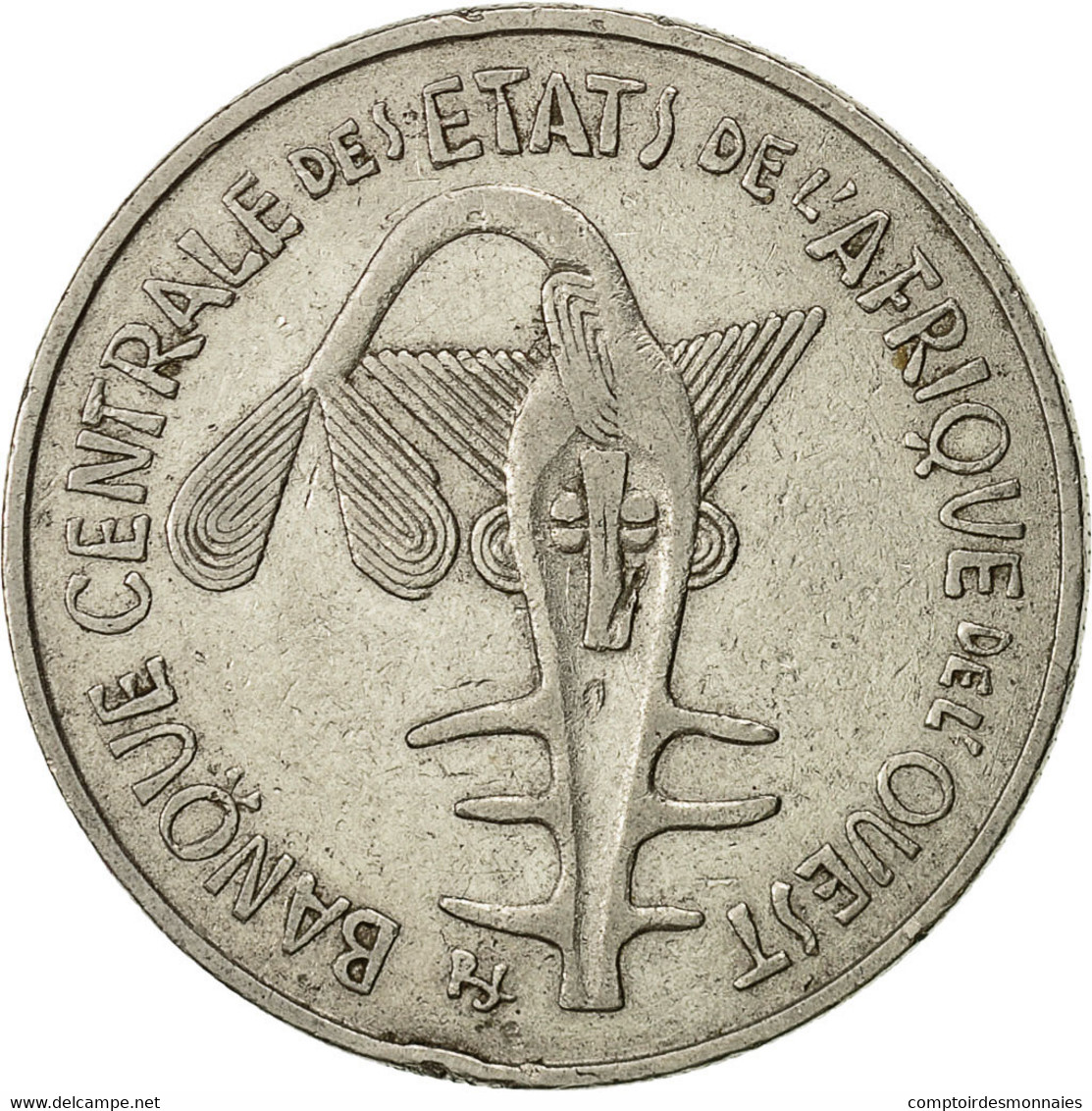 Monnaie, West African States, 100 Francs, 1980, TB+, Nickel, KM:4 - Côte-d'Ivoire