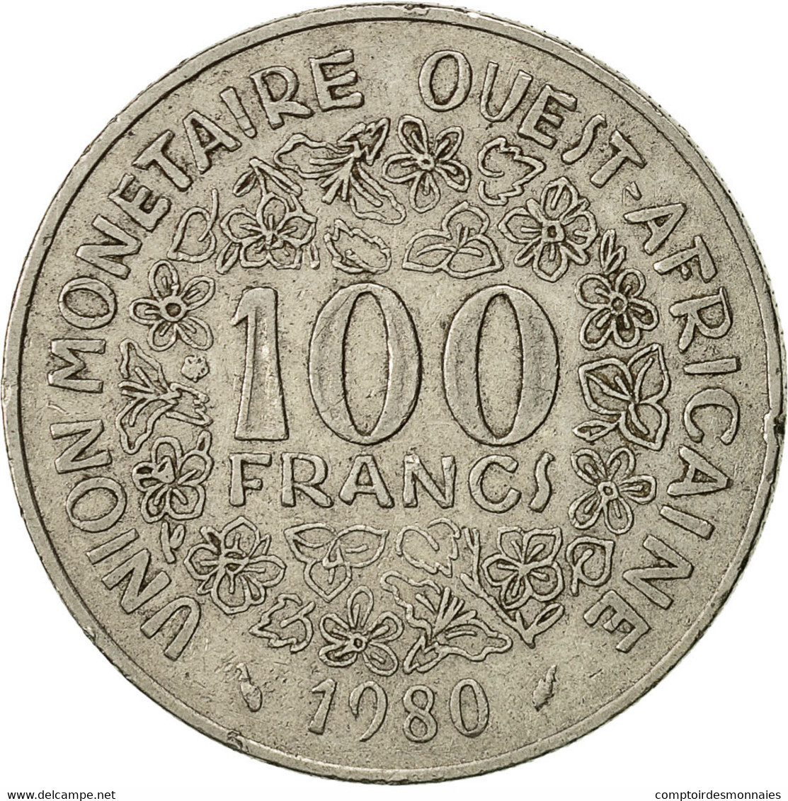 Monnaie, West African States, 100 Francs, 1980, TB+, Nickel, KM:4 - Elfenbeinküste