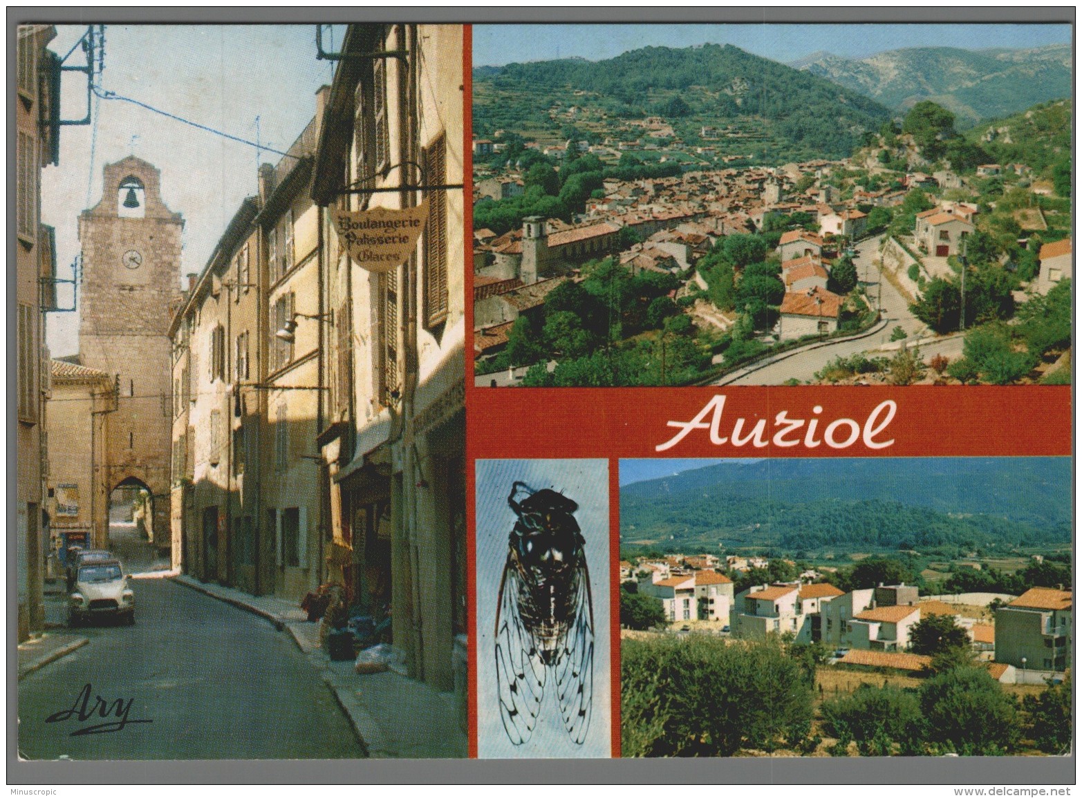 CPM 13 - Auriol - Rue De L'Horloge - Vue Générale - Lotissement Des Adrets - Auriol