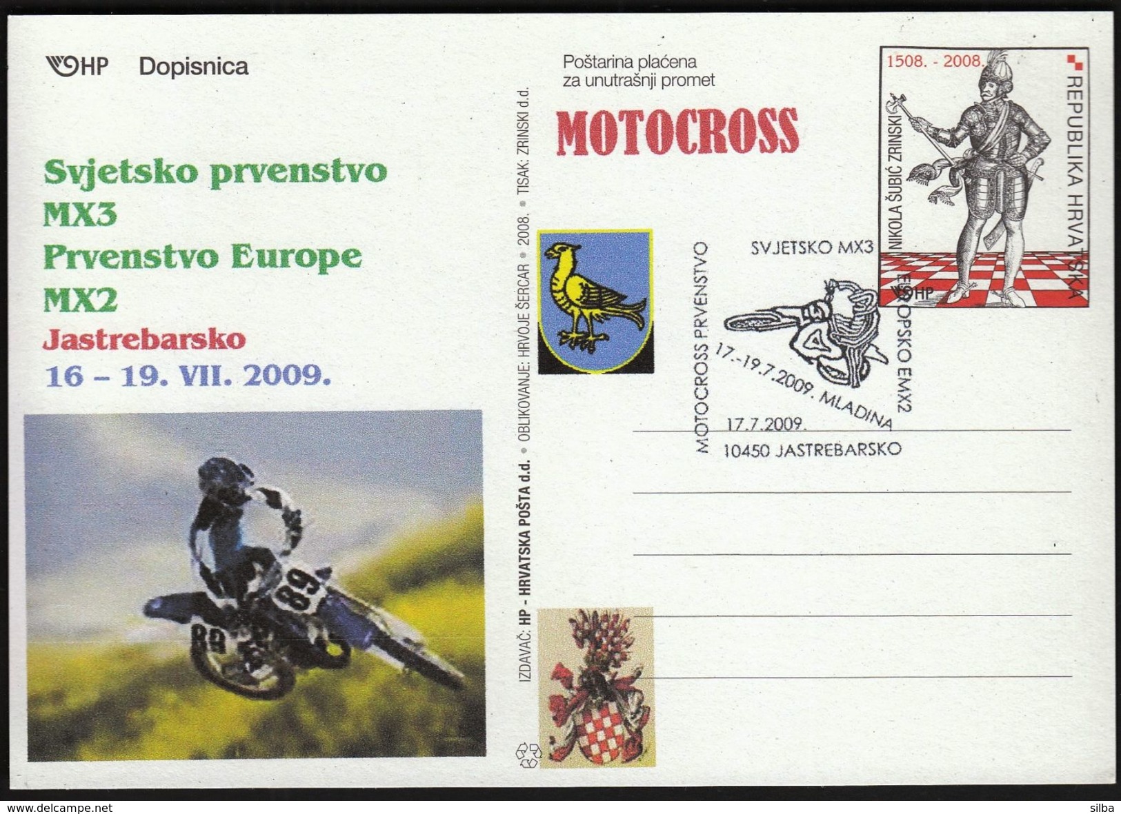 Croatia Jastrebarsko 2009 / European Motocross Championship MX2 / World Motocross Championship MX3 - Motorbikes