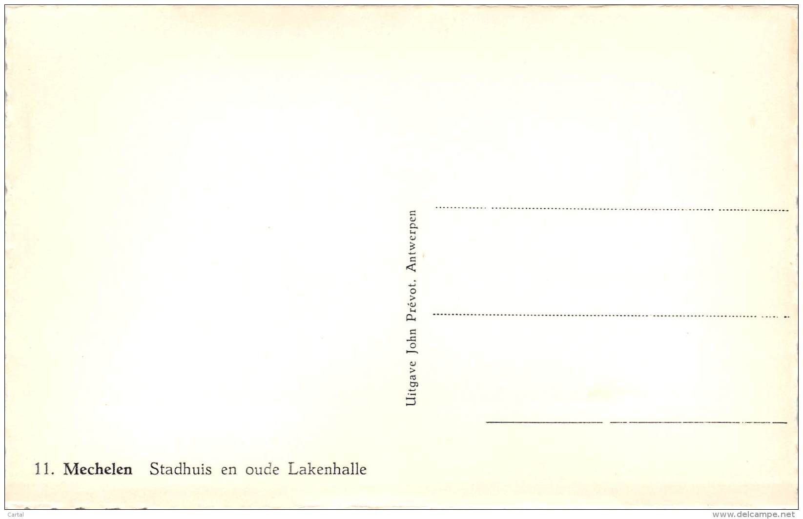 MECHELEN - Staduis En Oude Lakenhalle - Mechelen