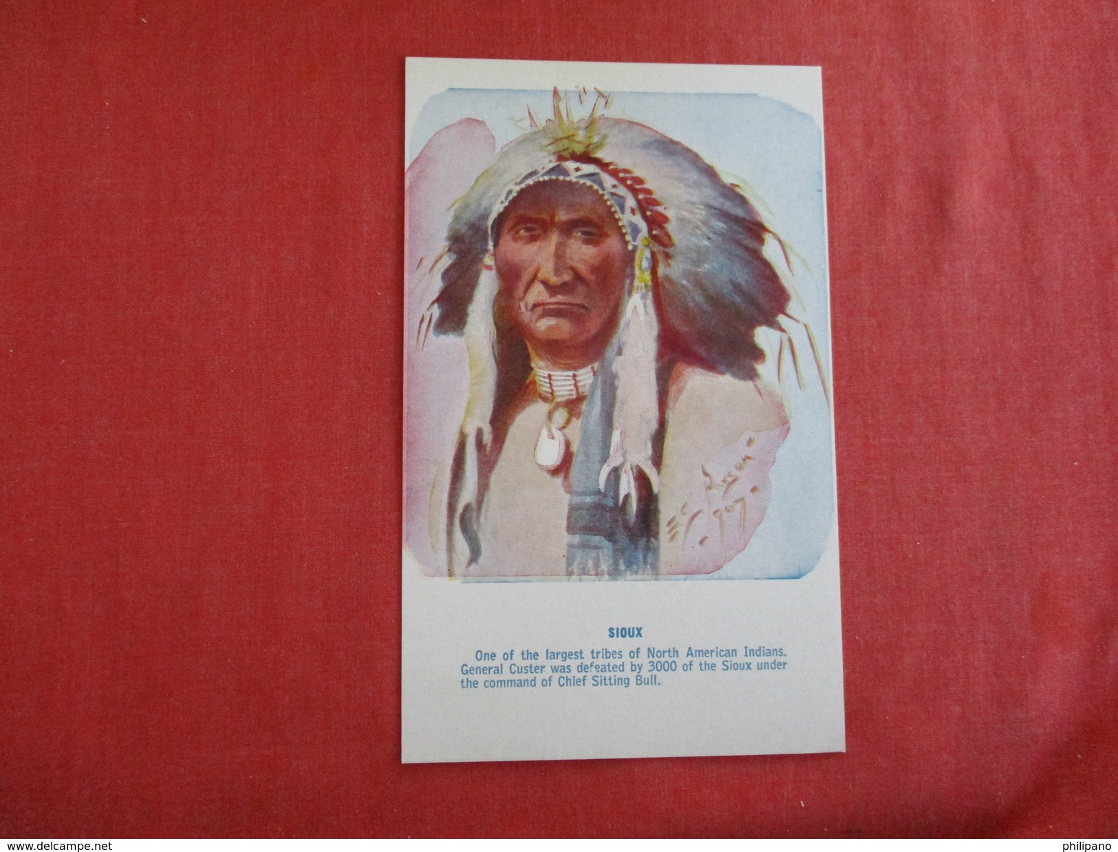 Sioux---   --- Ref 2768 - Indiani Dell'America Del Nord