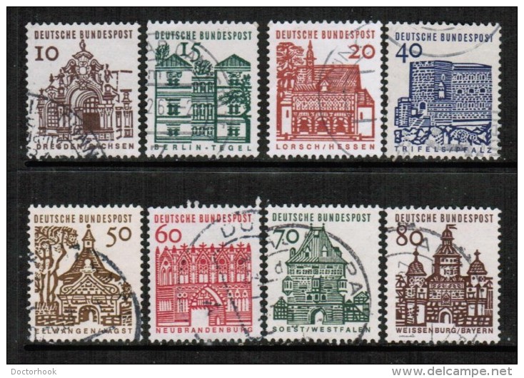 GERMANY  Scott # 903-12 VF USED - Used Stamps